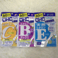 DHC Vitamin C + B + E 60 ѹ